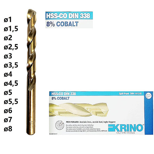 Punta hss cobalto - punta,